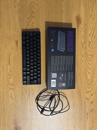 Teclado Mecánico ISY RGB Negro