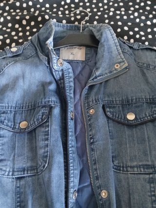 Chaquetón vaquero azul