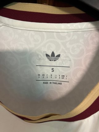 Camiseta España Adidas Talla S Blanca