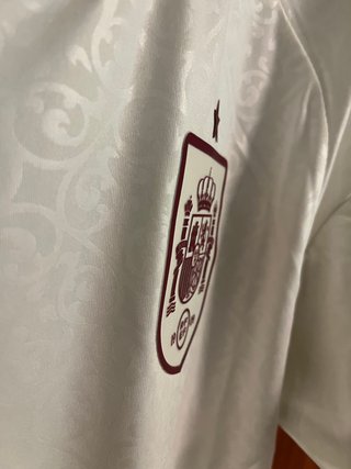 Camiseta España Adidas Talla S Blanca