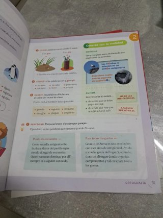 Lengua castellana, 3 Primaria