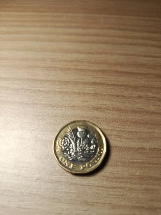 Moneda 1 Libra Isabel II 2017