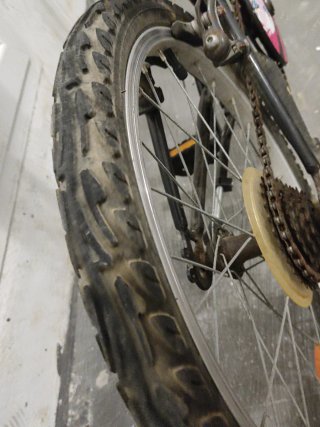 Bicicleta infantil rosa