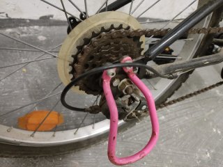 Bicicleta infantil rosa