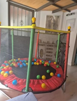 Trampolín infantil PRECINTADO