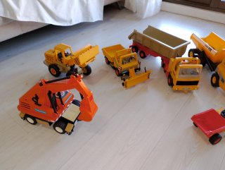 Lote de vehículos  de la construcción de Playmobil