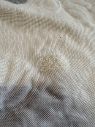Polo Hugo Boss Blanco Talla L