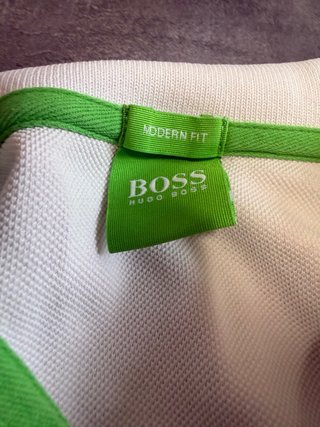 Polo Hugo Boss Blanco Talla L