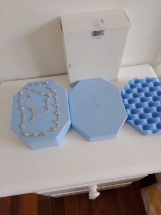 Gargantilla y pulsera Swarovski dorada