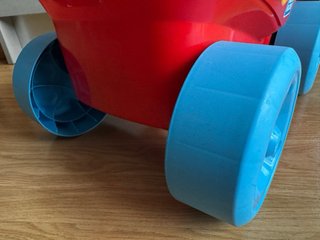 Vagón Mega Bloks con piezas extra