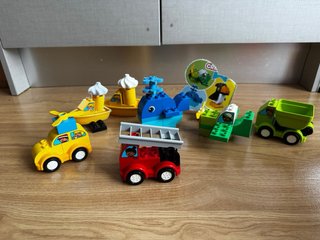 Vagón Mega Bloks con piezas extra
