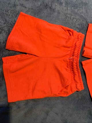 Pack 2 pantalones cortos rojos 3-4 años