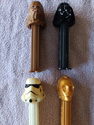 Pez Star Wars años 90