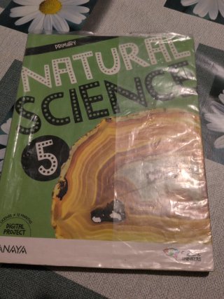 Libro Natural Science 5 de primaria
