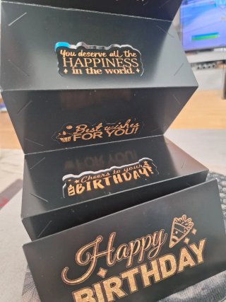 Postal regalo dinero cumpleaños