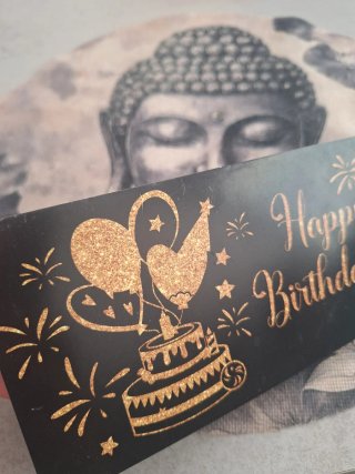Postal regalo dinero cumpleaños