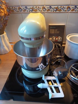 Batidora + amasadora + Máquina Helados CECOTEC