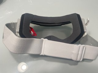 Maschera Leatt Velocity 4.5 Bianco Lucido