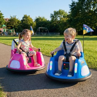 Cochecito eléctrico para niños 12V vehículo con ba