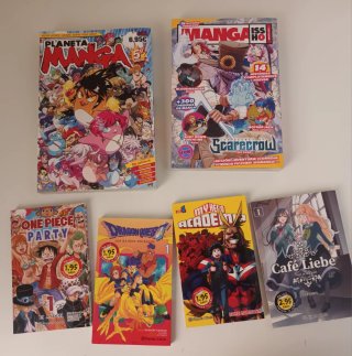 Lote variado de mangas. Buen estado