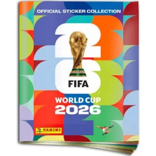 Álbum Panini Mundial 2026 + 119 Cromos