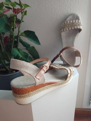 Sandalias de cuña