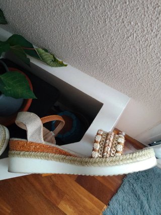 Sandalias de cuña