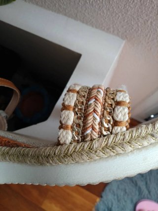 Sandalias de cuña