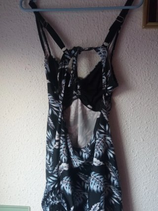 Tankini estampado hojas