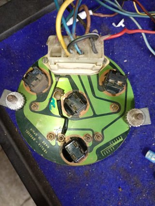 Reloj Veglia-Bressel Combustible Aceite Temp