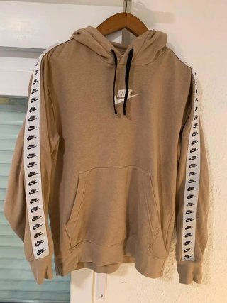 Sudadera Nike Beige Talla S Hombre