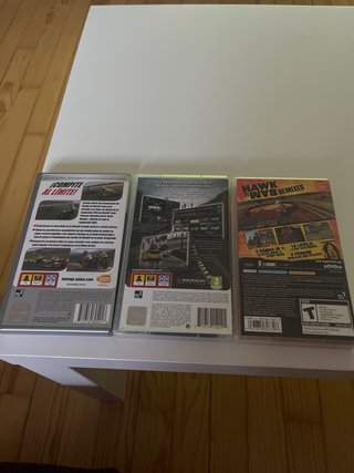 Lote 3 Juegos PSP: MotoGP, Gran Turismo, Tony Hawk