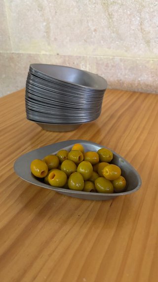 Bandejas metálicas para tapas