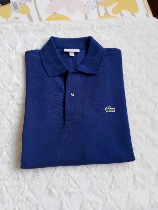 Polo Lacoste Azul Talla XL