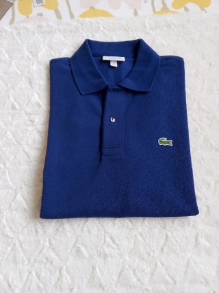 Polo Lacoste Azul Talla XL