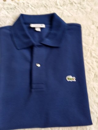 Polo Lacoste Azul Talla XL