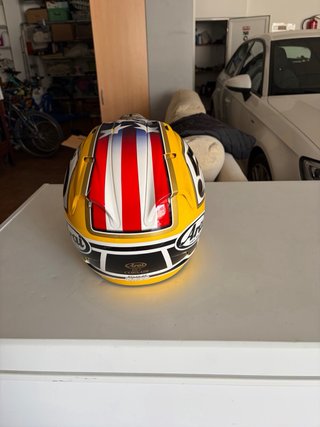 Casco Moto Arai Amarillo Talla S