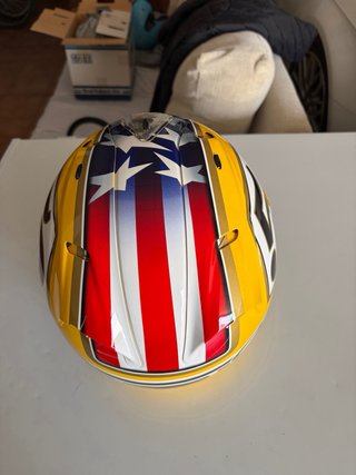 Casco Moto Arai Amarillo Talla S