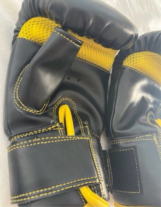 Guantes Fitboxing Negros y Amarillos