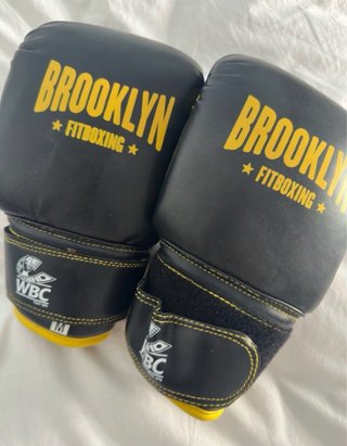 Guantes Fitboxing Negros y Amarillos