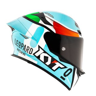 CASCO KYT TT-REVO LEOPARD TRICOLORE