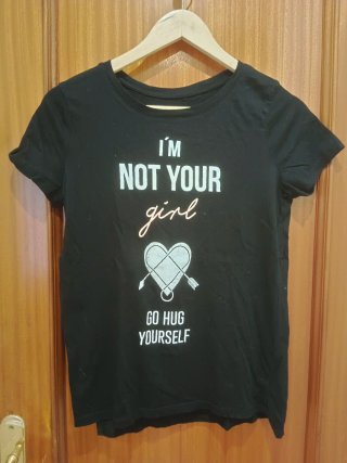 Camiseta I'm not your girl