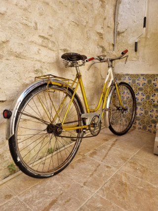 Bicicleta BH antigua frenos de varilla