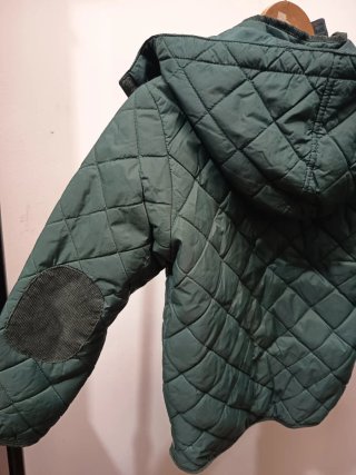 Casaco Freestyle acolchoado verde criança 10 vinta