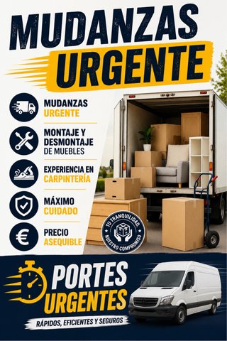Mudanzas urgentes