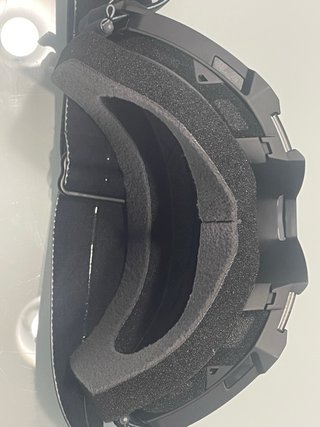 Maschera Leatt Velocity 4.5 Nero Opaco