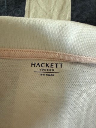 Polo Hackett Blanco Niño