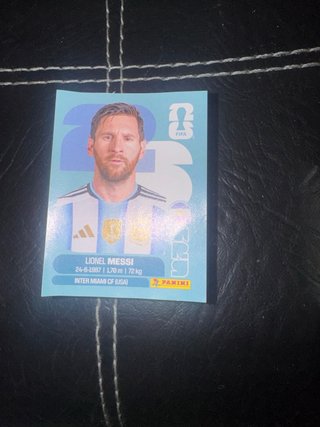 Cromo Lionel Messi Mundial