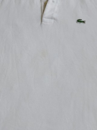 Polo Lacoste Blanco Talla XL