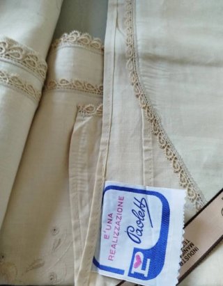 Copriletto Paoletti Beige Matrimoniale